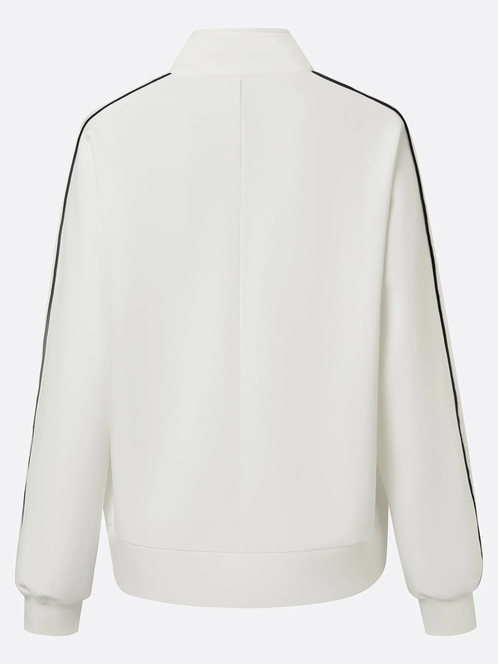 Casual Color Block Blazer Loose Stand Collar H-Line Daily Jacket