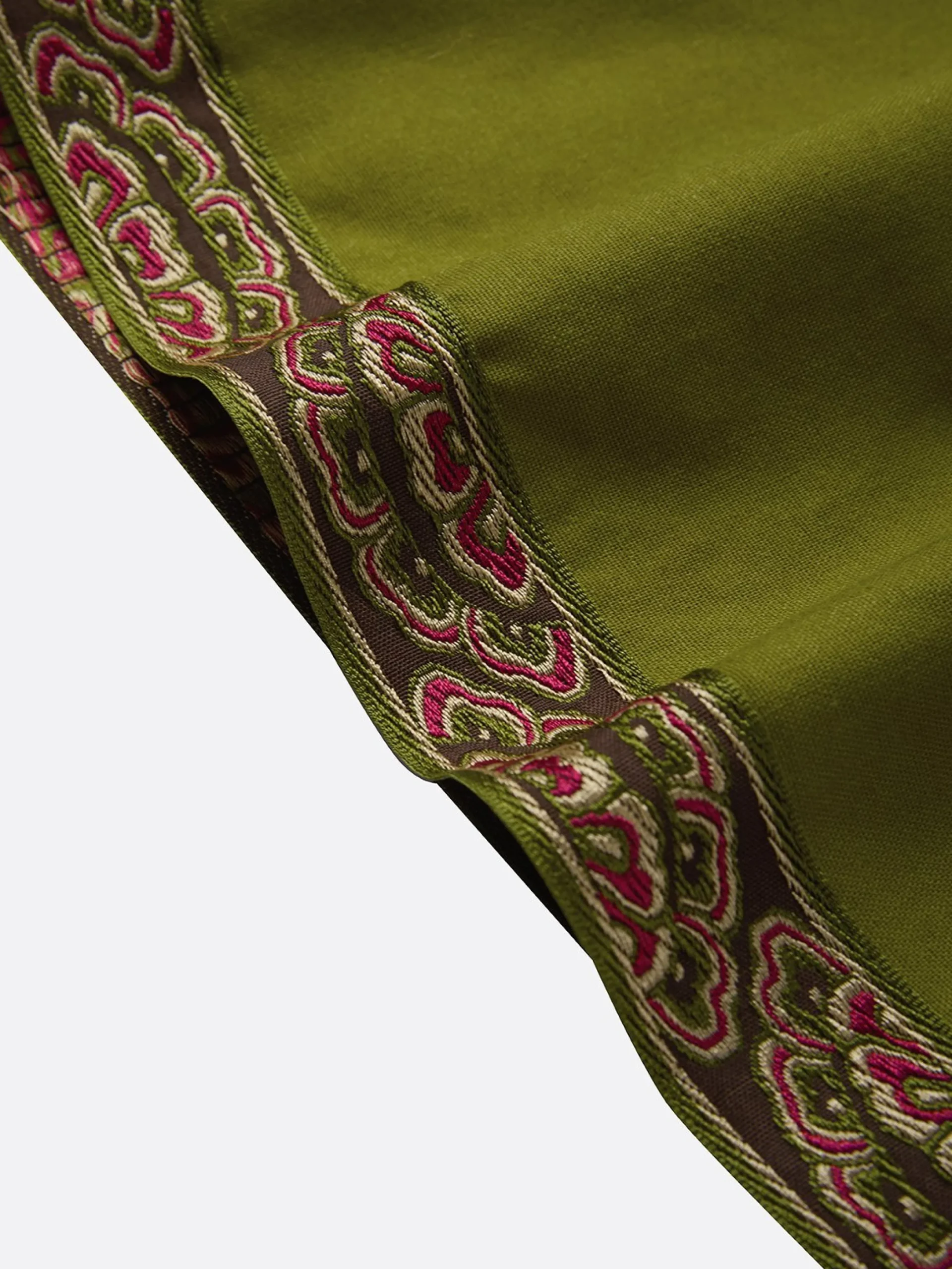 Casual Ethnic Print High Waist Shorts