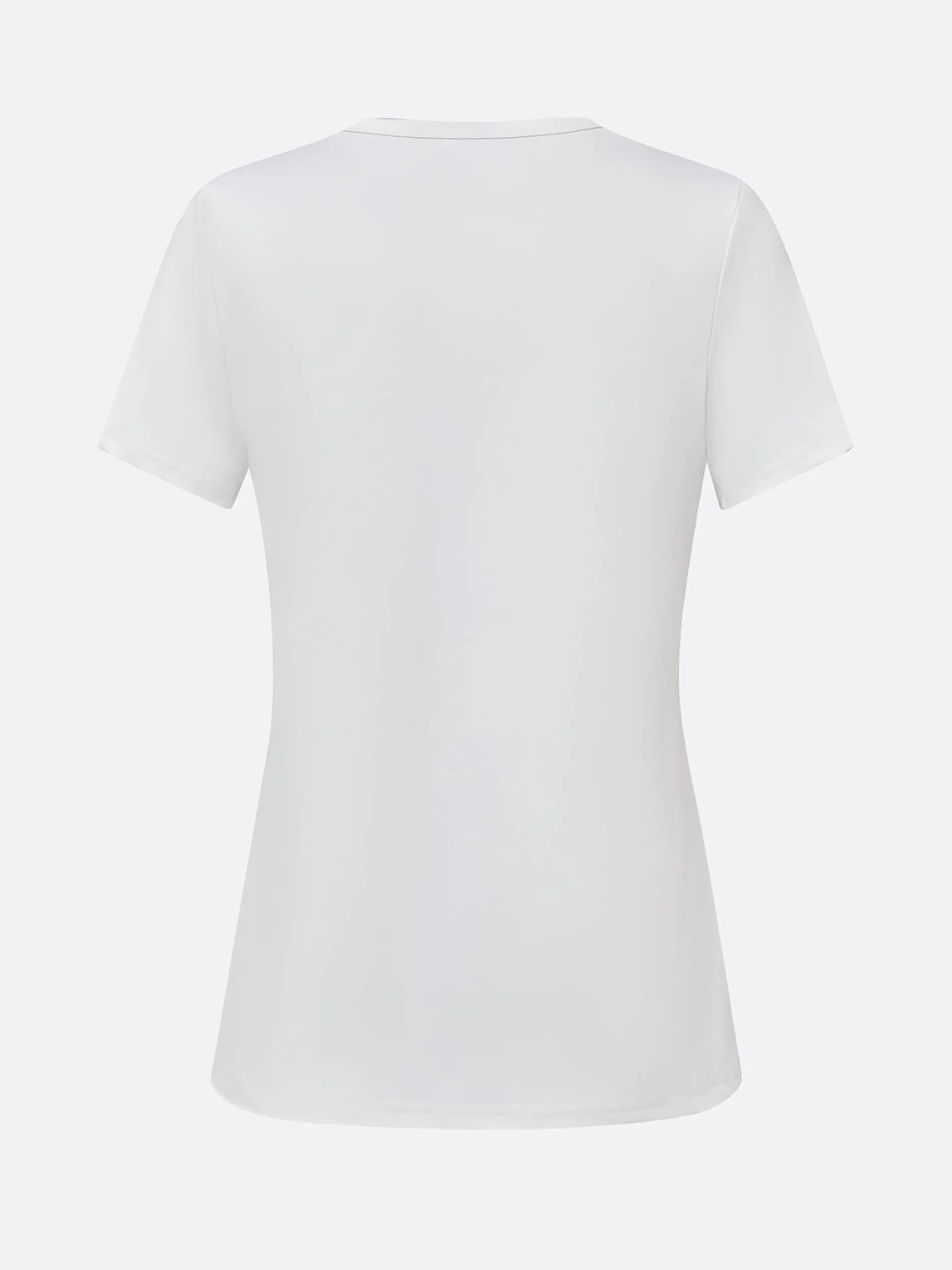 Casual Floral Crew Neck Slim Fit Tee