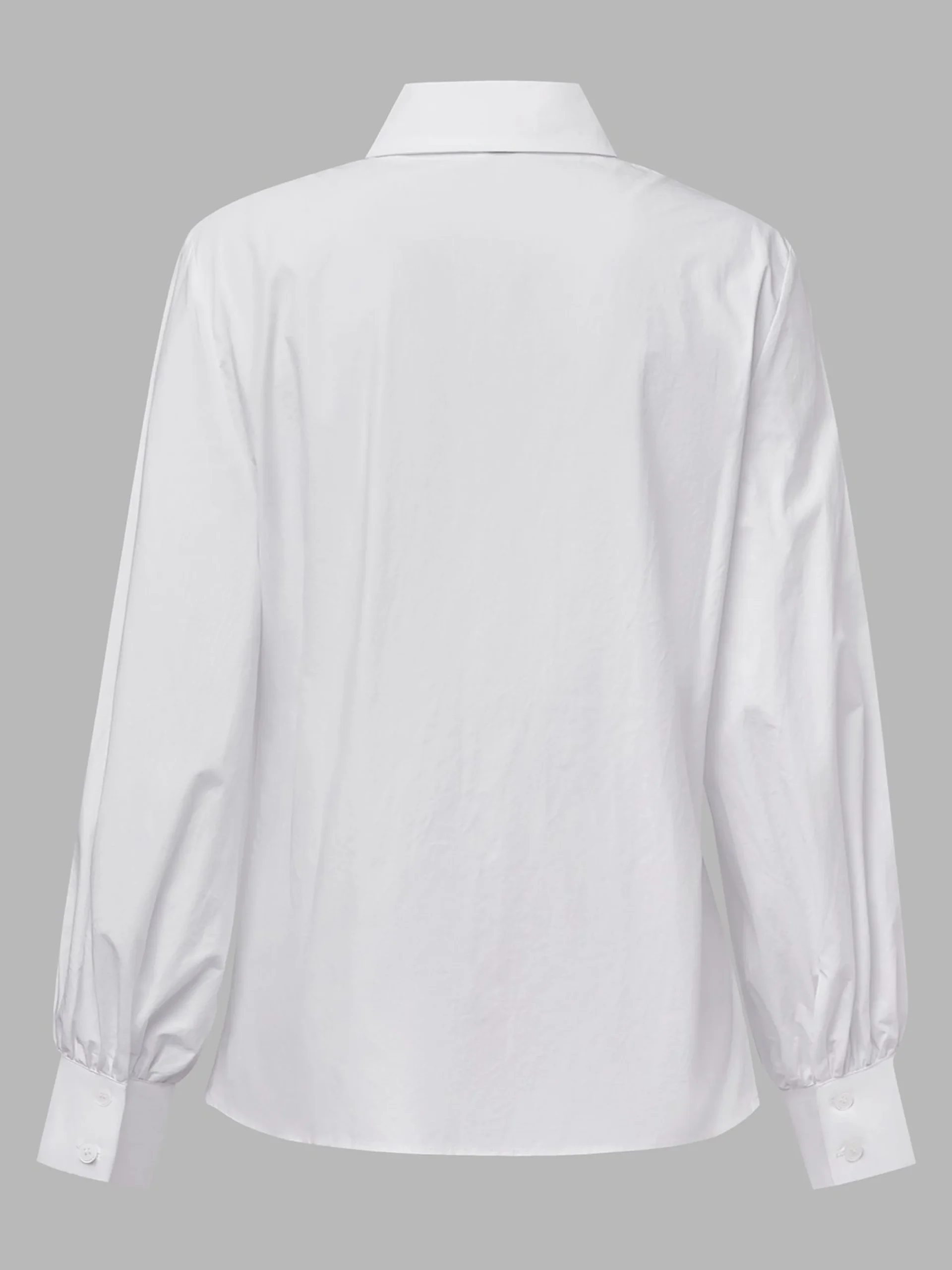 Cotton Urban Plain Buttoned Shirt With Tie