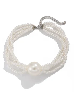 Elegant Beaded Multi-layer Necklace