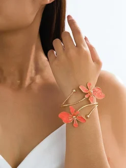 Elegant Floral Cuff