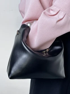 Elegant Imitation Pearl Handbag Thin Chain Strap Crossbody Bag