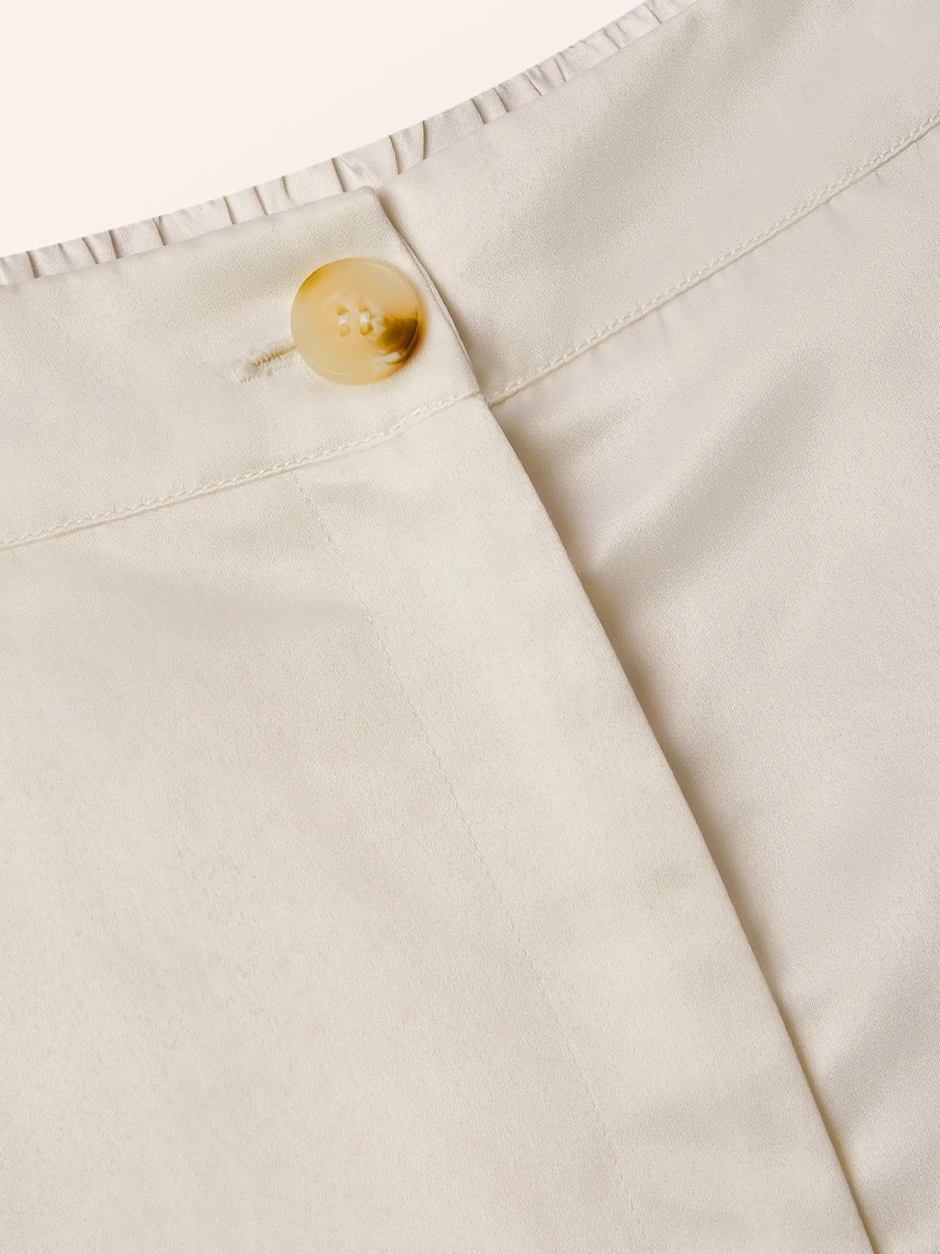 Elegant Luxury Satin Floral Straight-Leg Pants