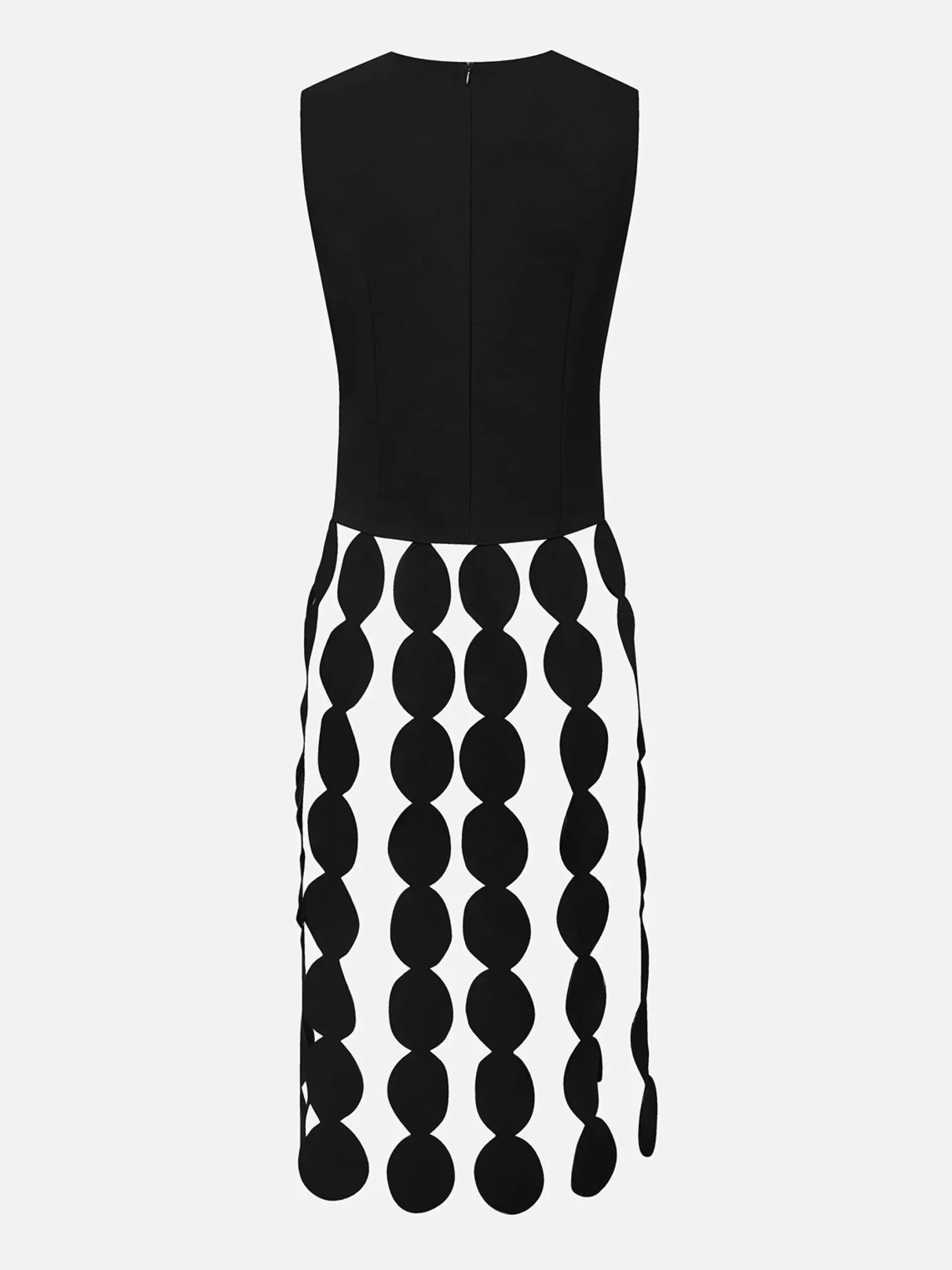 Elegant Mock Neck Sleeveless Fitted Top Minimalist Daily Tank