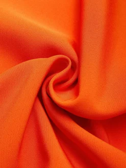 Elegant Plain Split Sleeves Shawl Collar Midi Dress