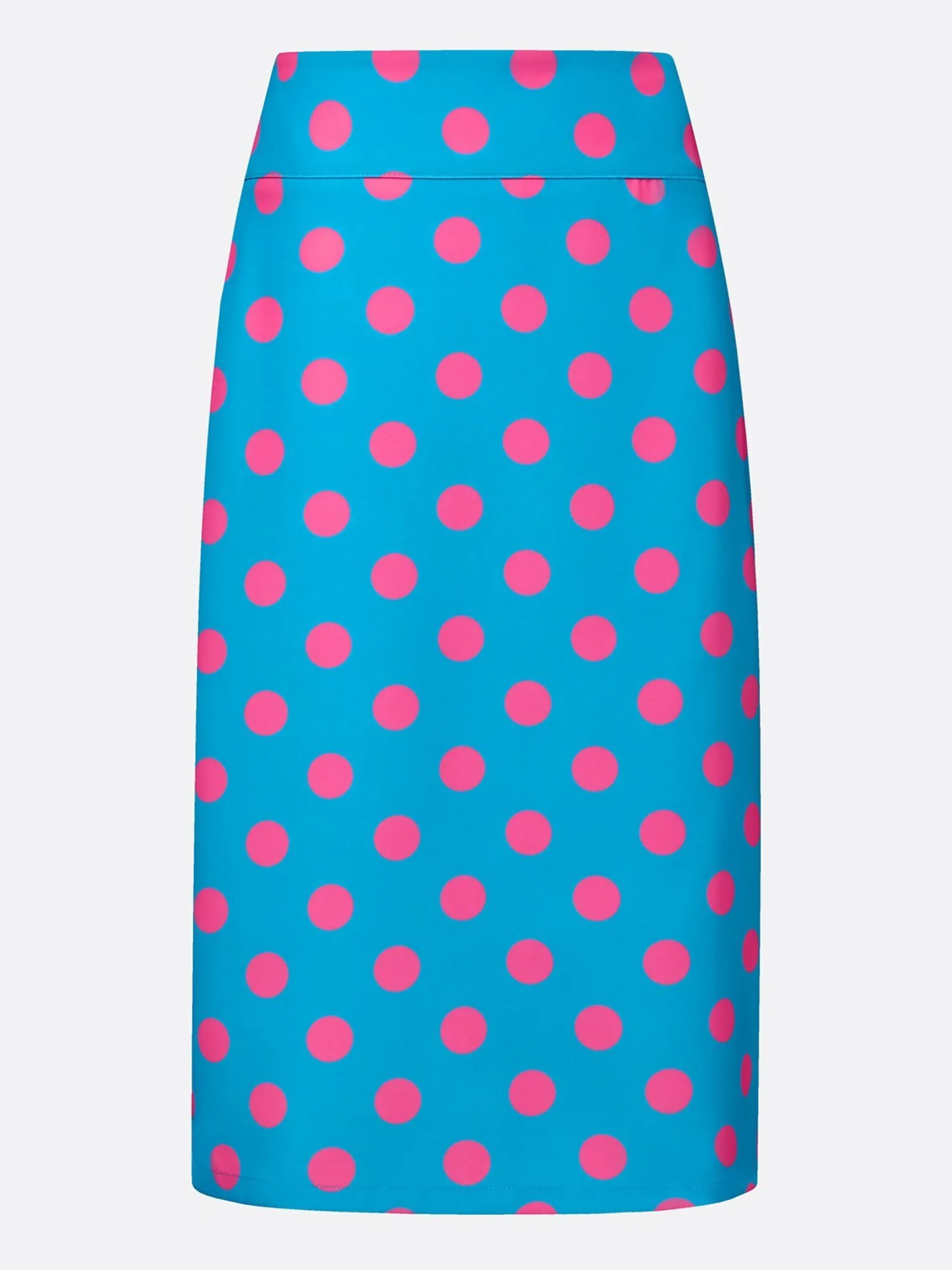 Elegant Printing Polka Dots Midi Skirt