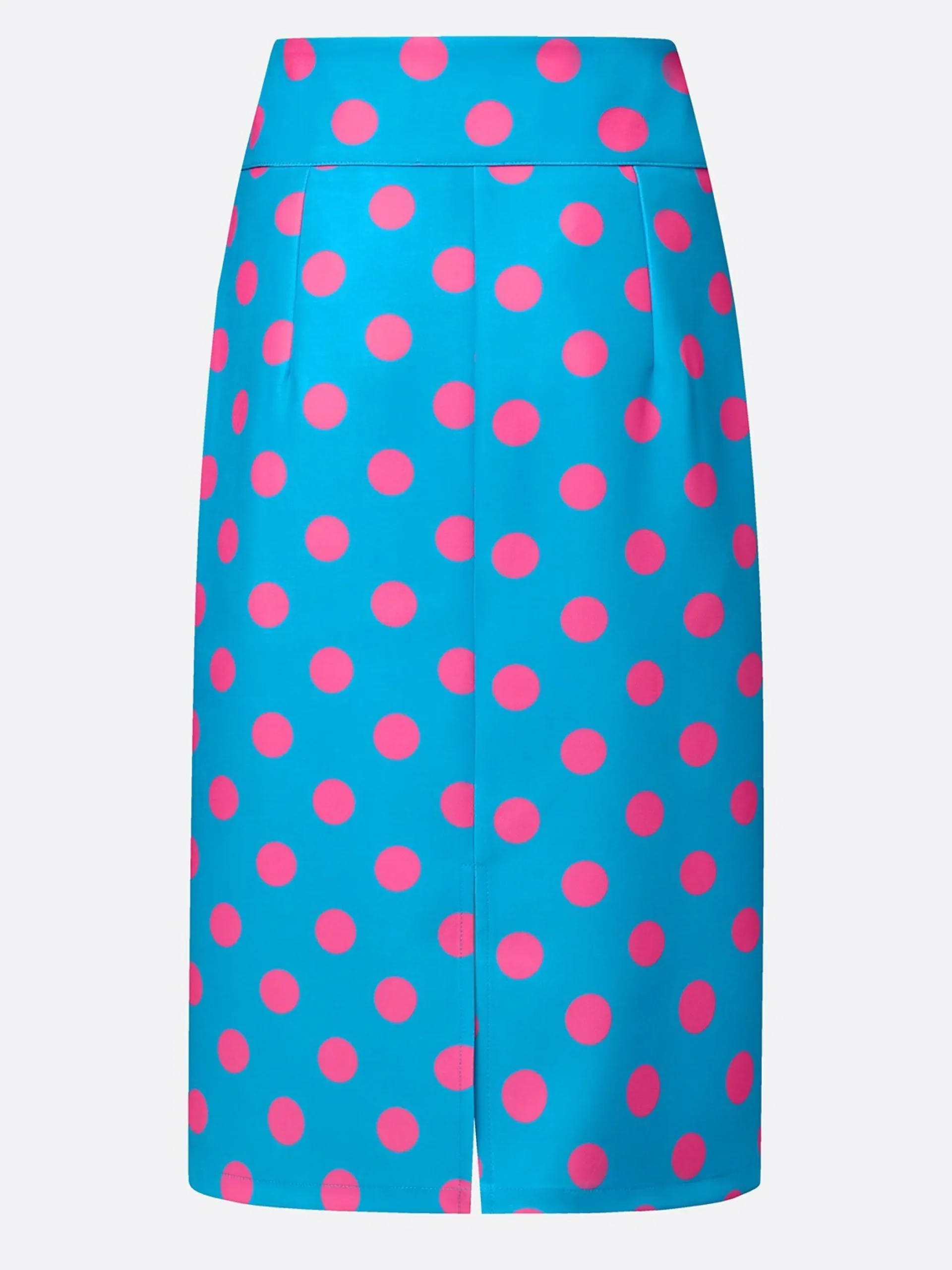Elegant Printing Polka Dots Midi Skirt