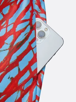 Elegant Printing Random Print Midi Skirt