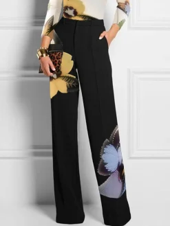 Floral Urban Fashion Pants