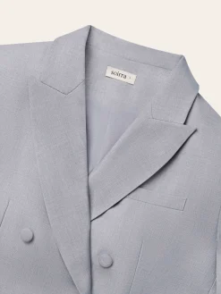 Lapel Collar Plain Urban Regular Fit Blazer