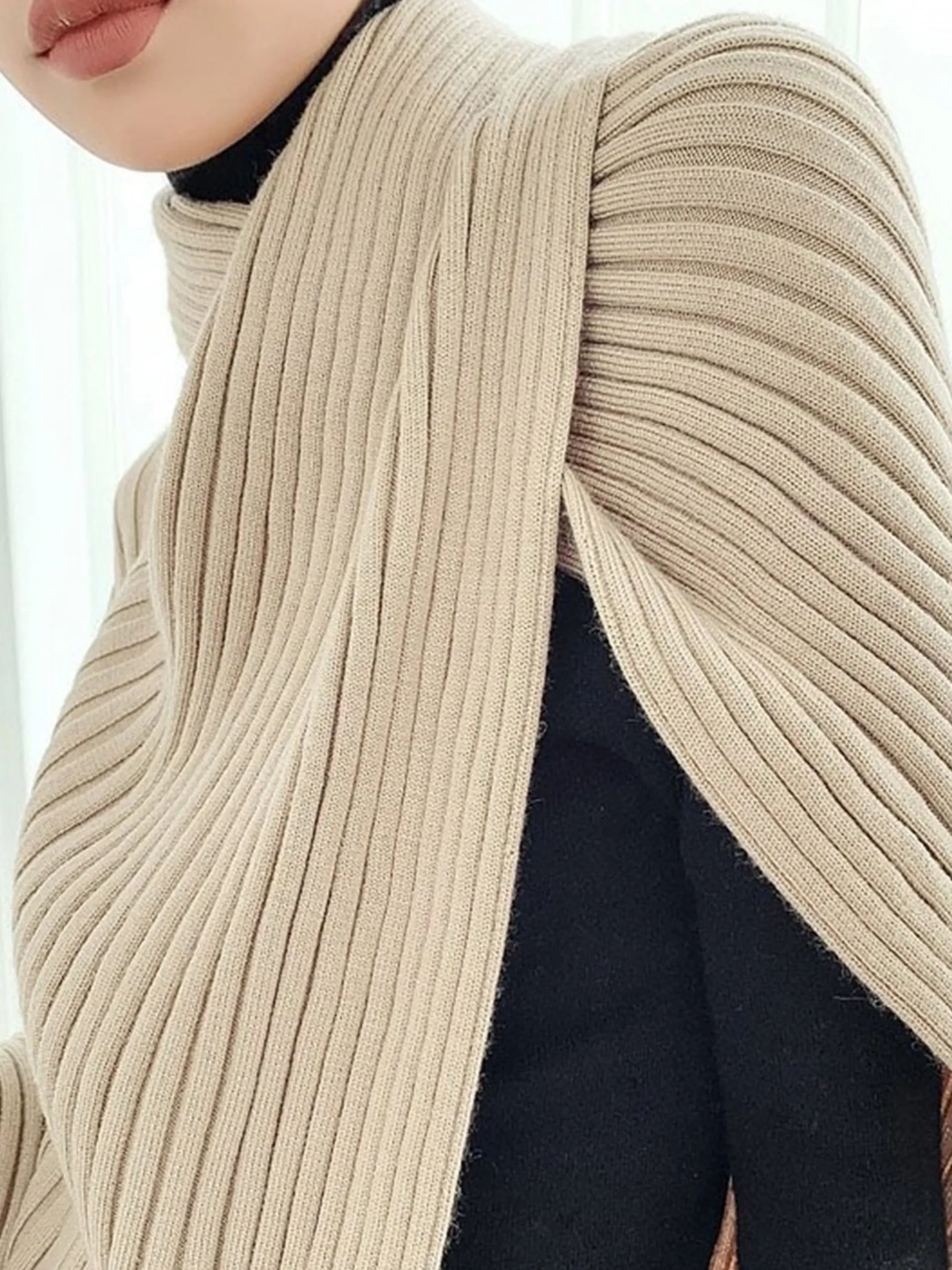 Loose Urban Asymmetrical Sweater