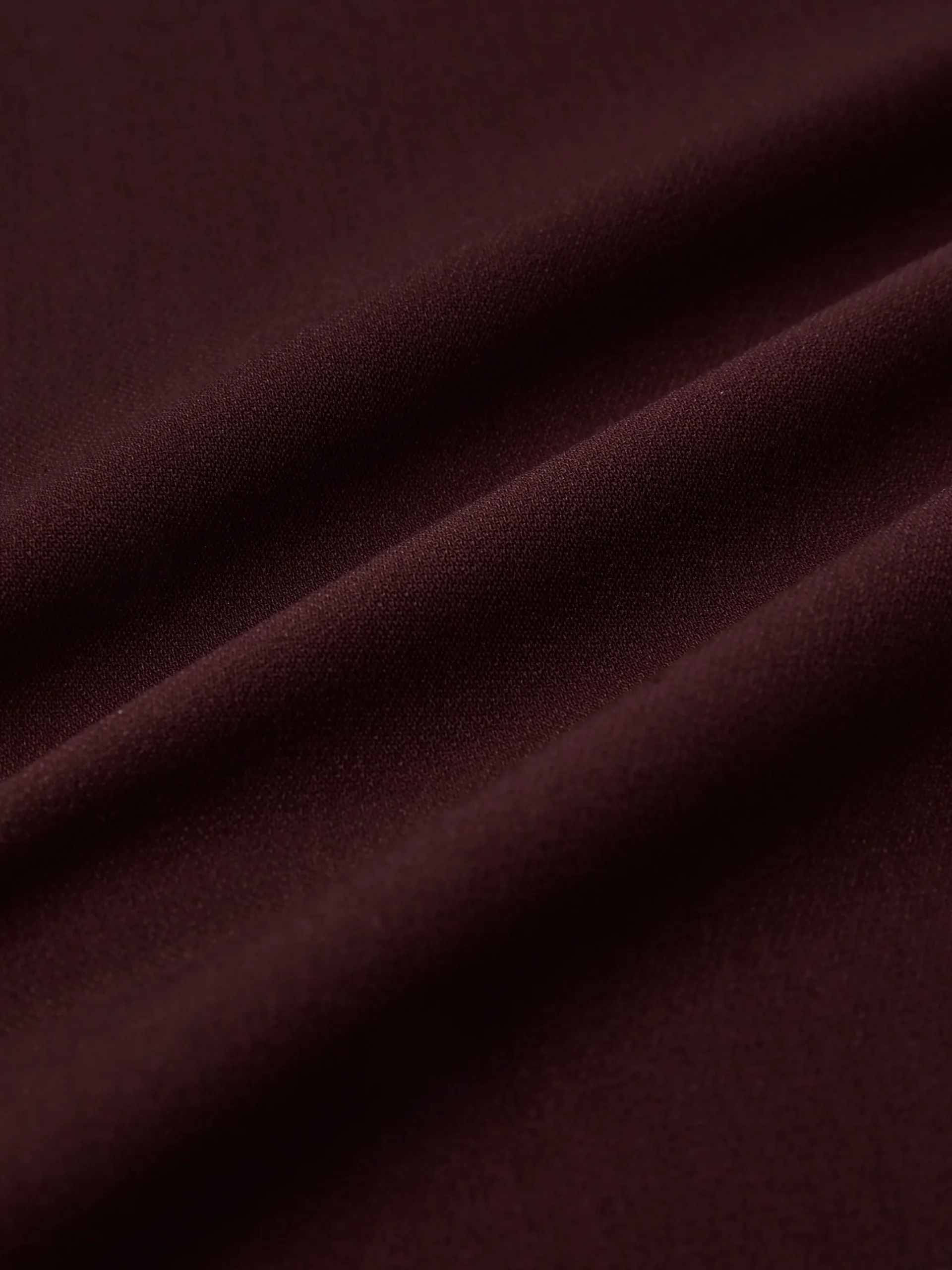 Notched Urban Plain Dress With No