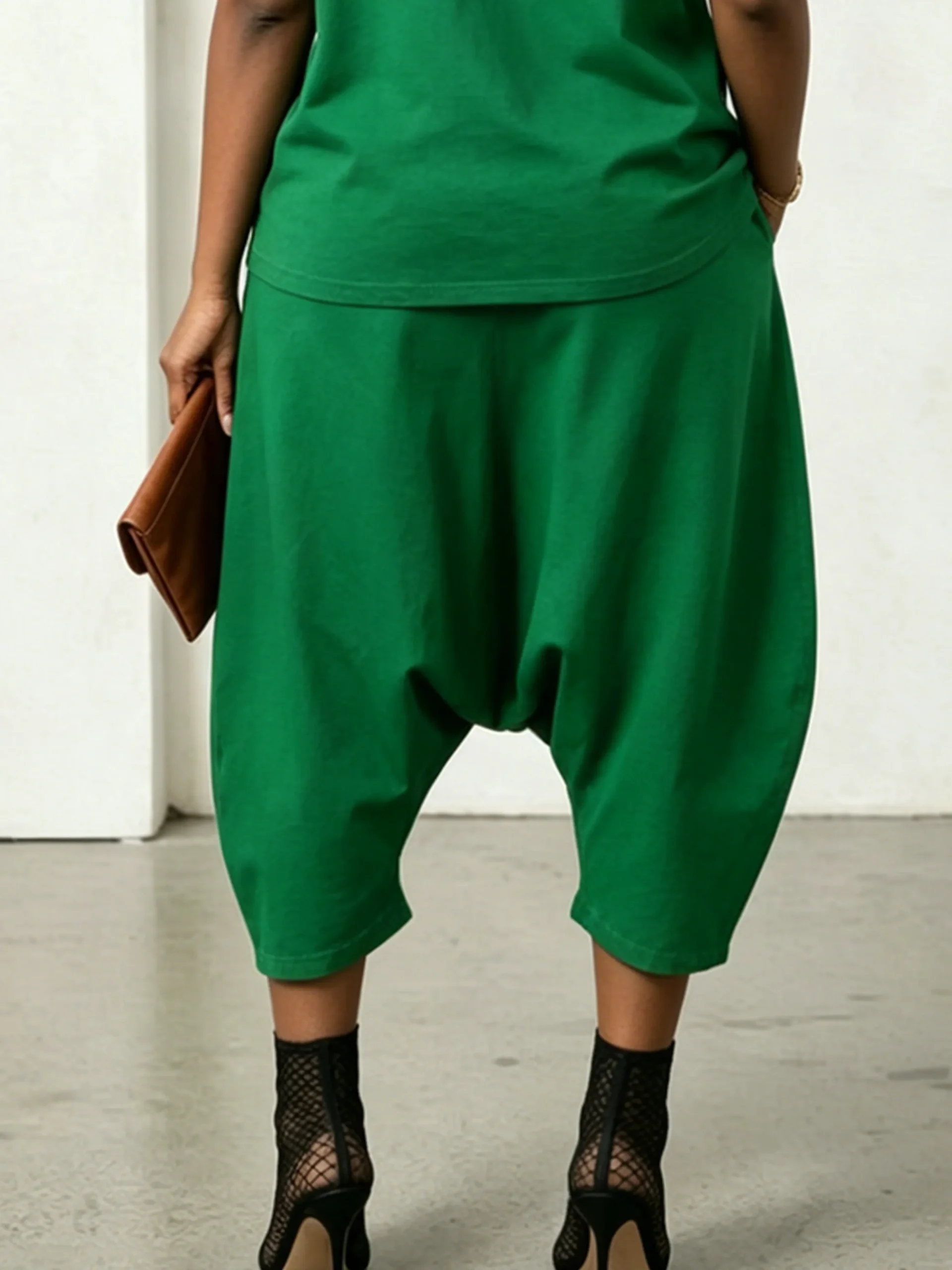 Plus Size Printing Loose Casual Pants