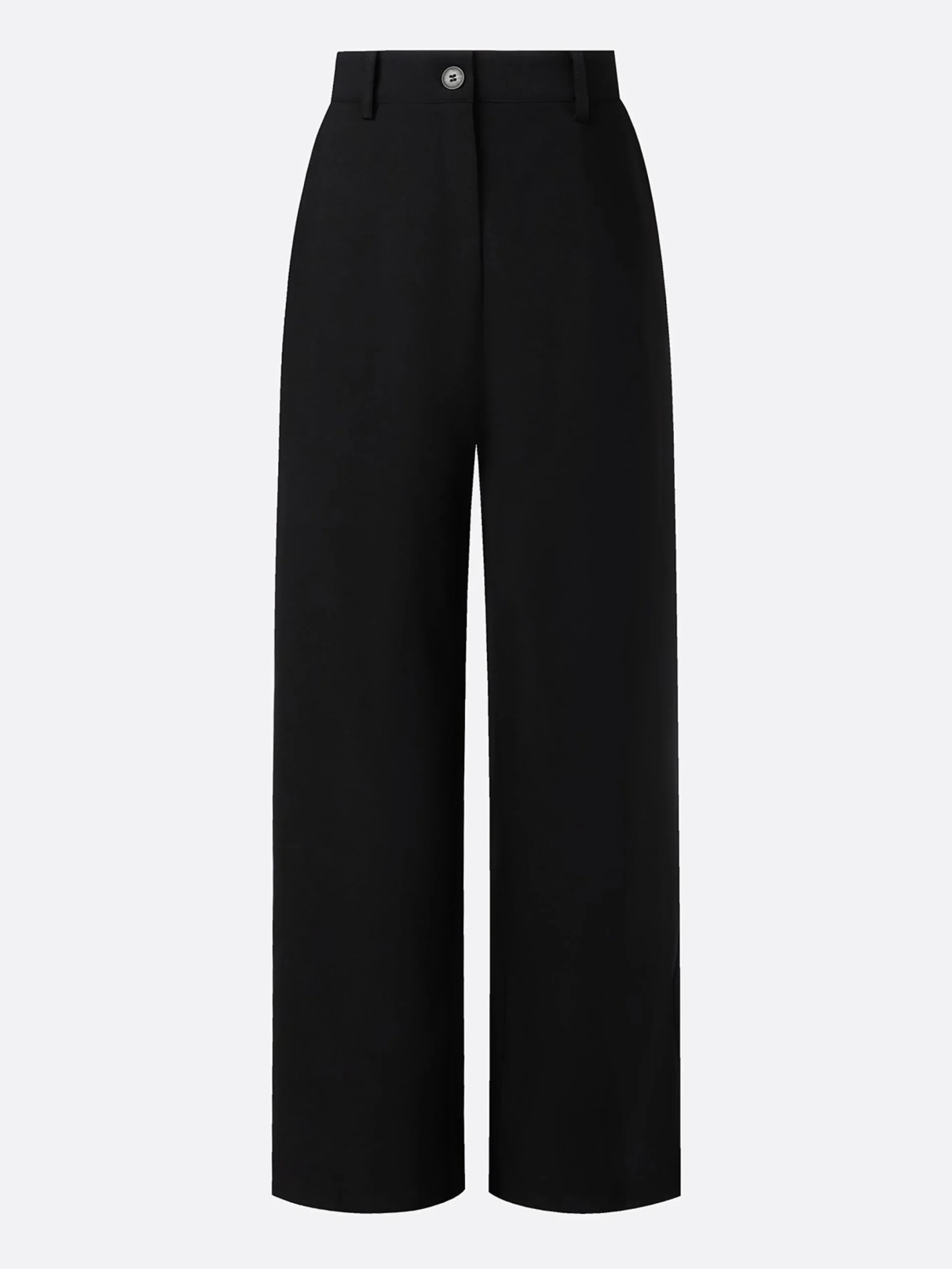Pocket Urban Plain Tailored Pants