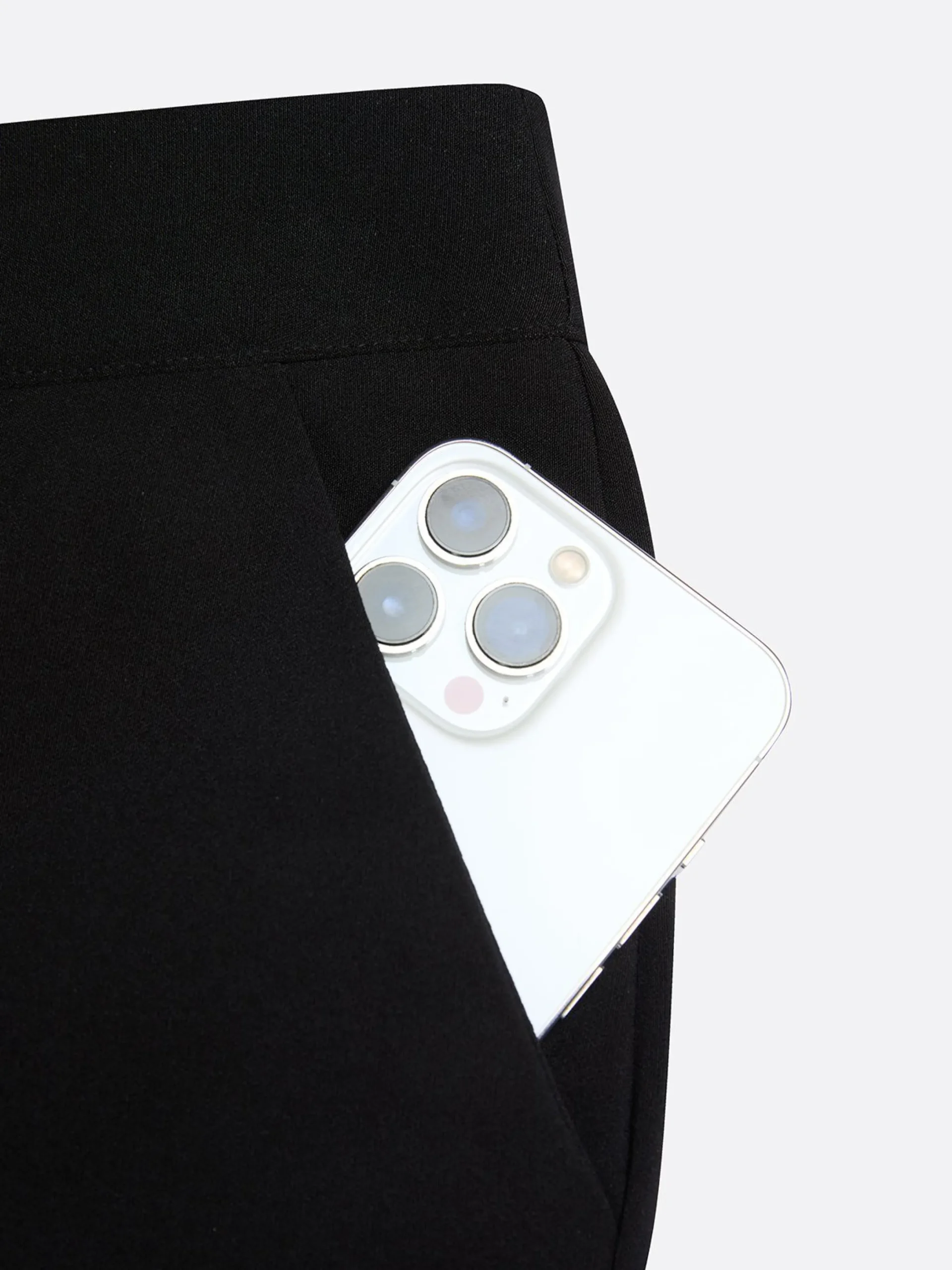 Pocket Urban Plain Tailored Pants