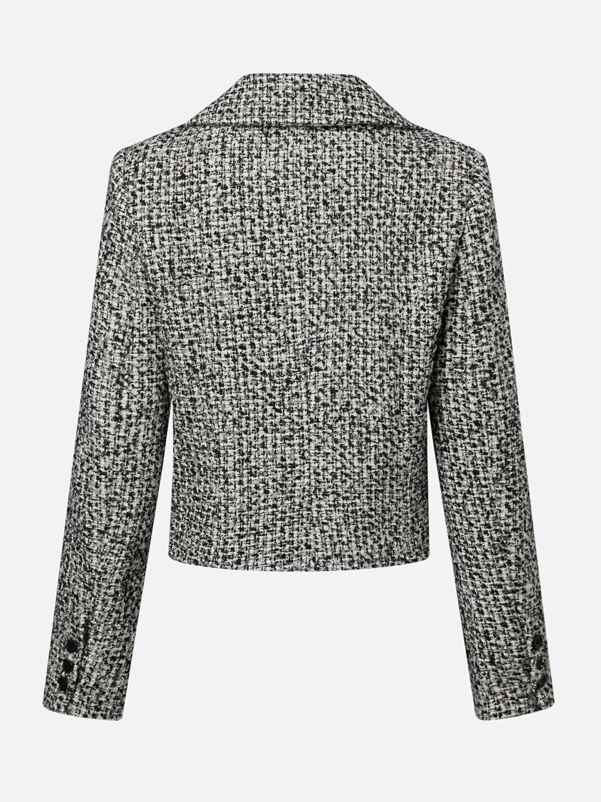 Urban Color Block Shawl Collar Jacket