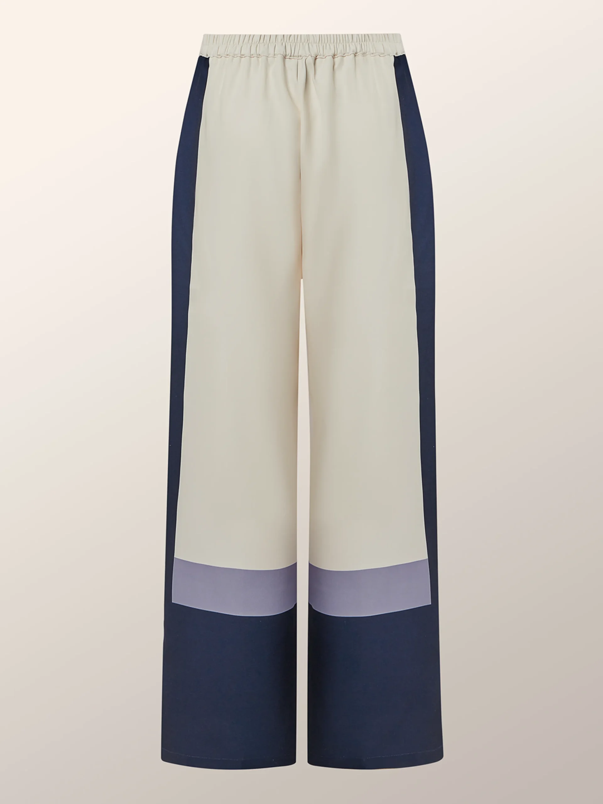 Urban Color Block Wide Leg Pants