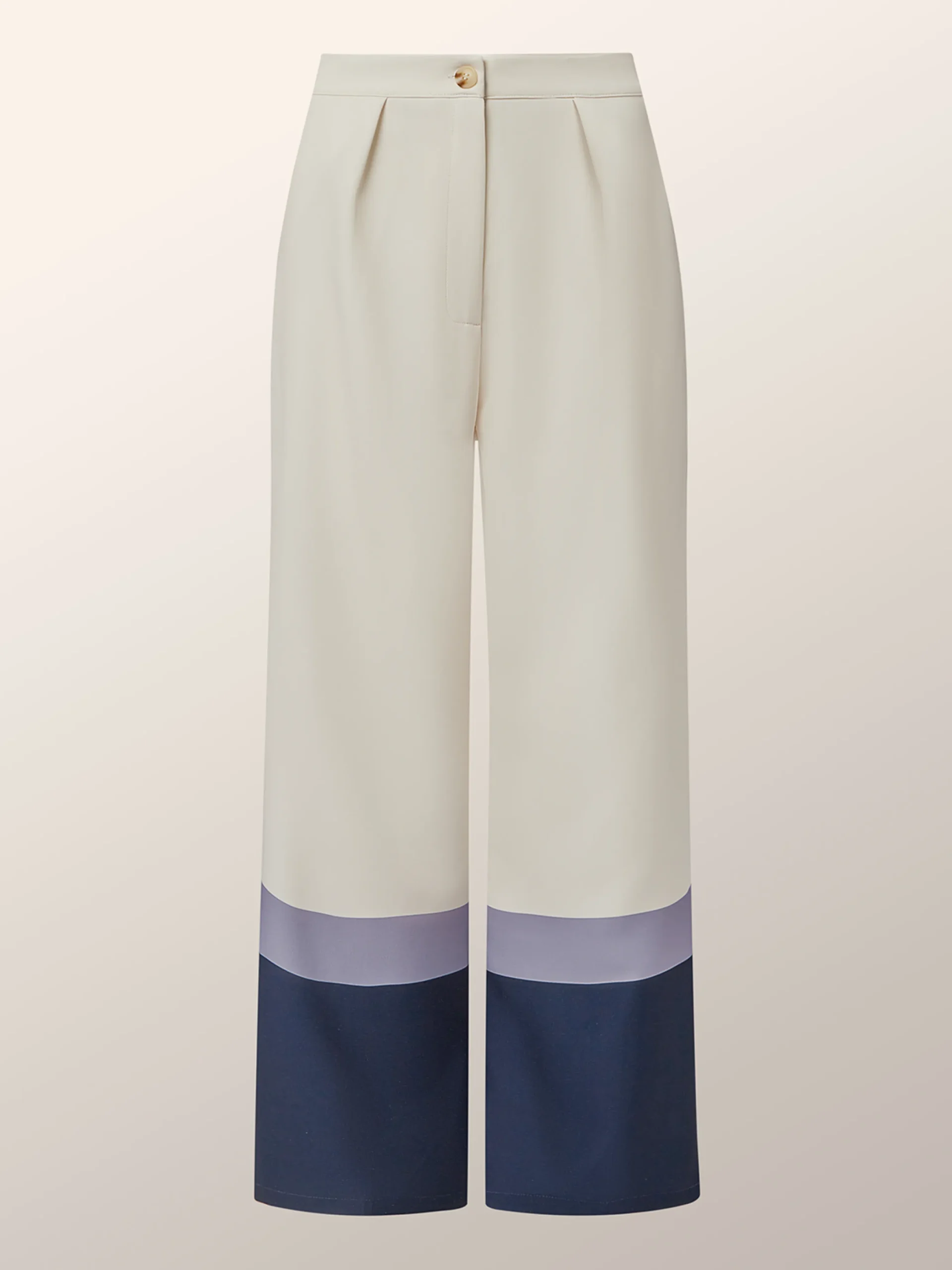 Urban Color Block Wide Leg Pants