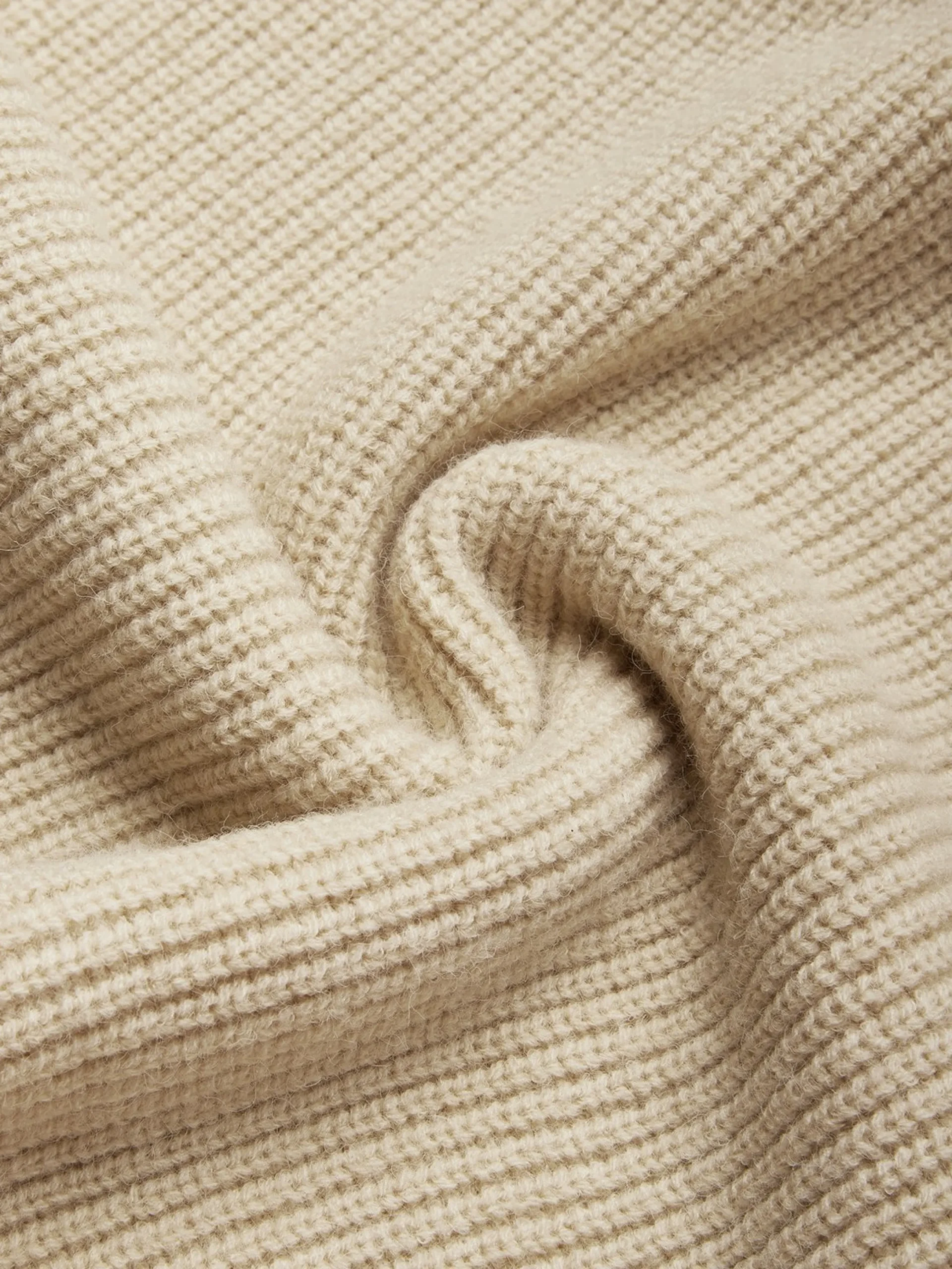 Urban Cozy Buttoned Shawl Collar Sweater Midi Dress