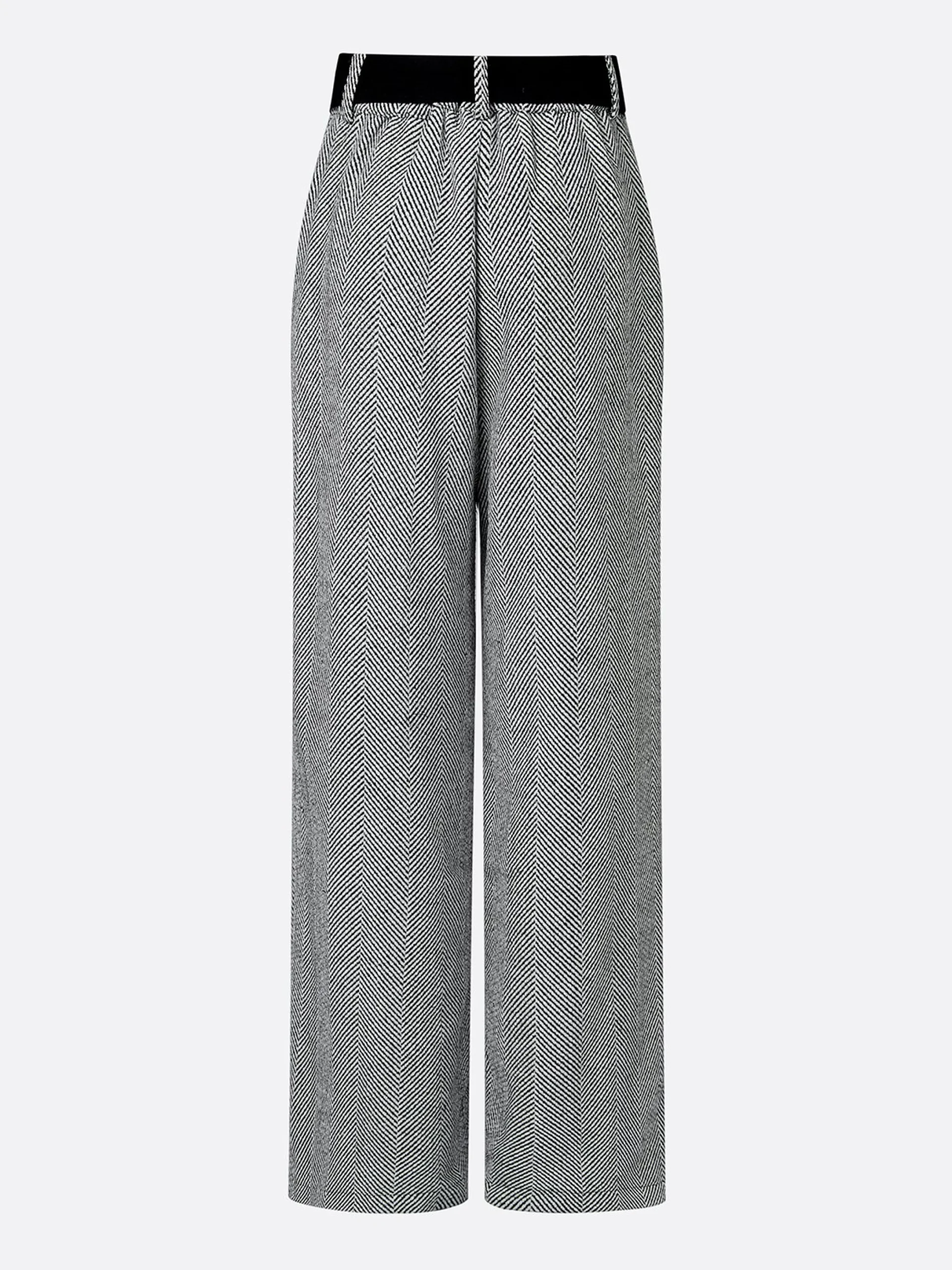 Urban Herringbone Overall Bib Pants