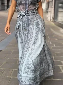 Urban Loose Maxi Skirt