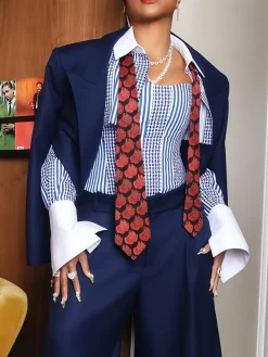 Urban Plain Lapel Collar Kimono No Shirt