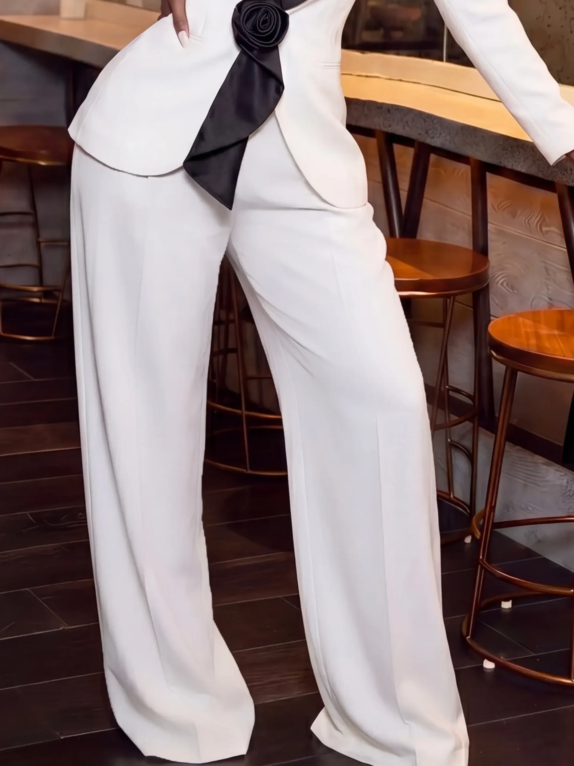 Urban Plain Straight Pants