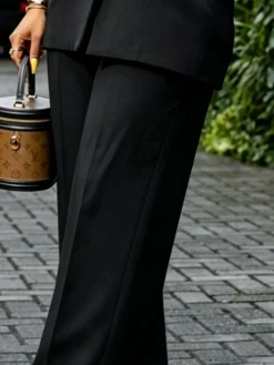 Urban Plain Straight Pants
