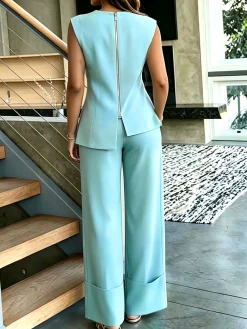 Urban Plain Straight Pants
