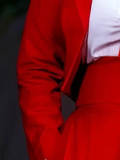 Urban Shoulder Pad Plain Lapel Collar Jacket