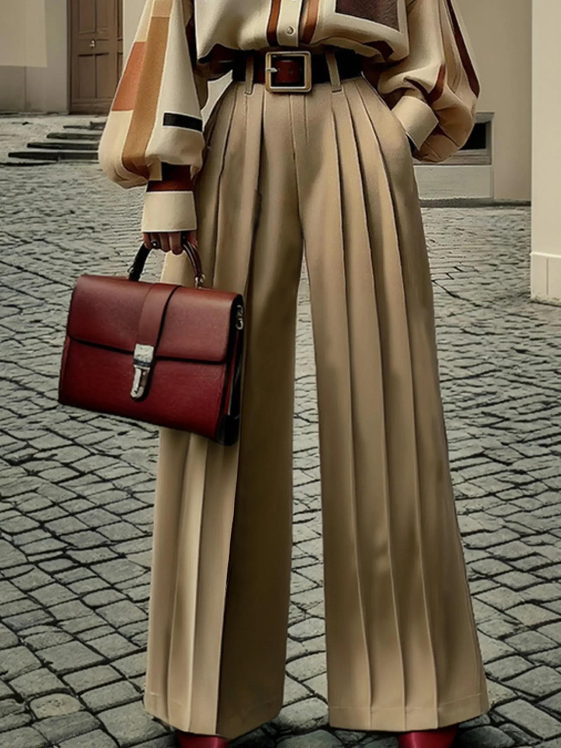 Urban Straight-Leg Pants