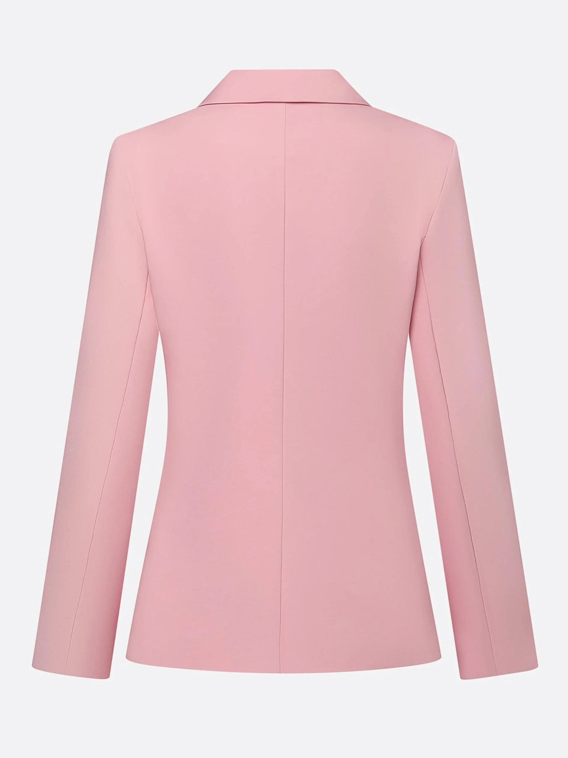 Urban X-Line Natural Regular Fit Lapel Collar Plain Daily Blazer