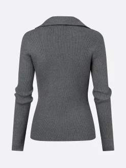 Yarn/Wool Yarn Casual Plain Buttoned Sweater